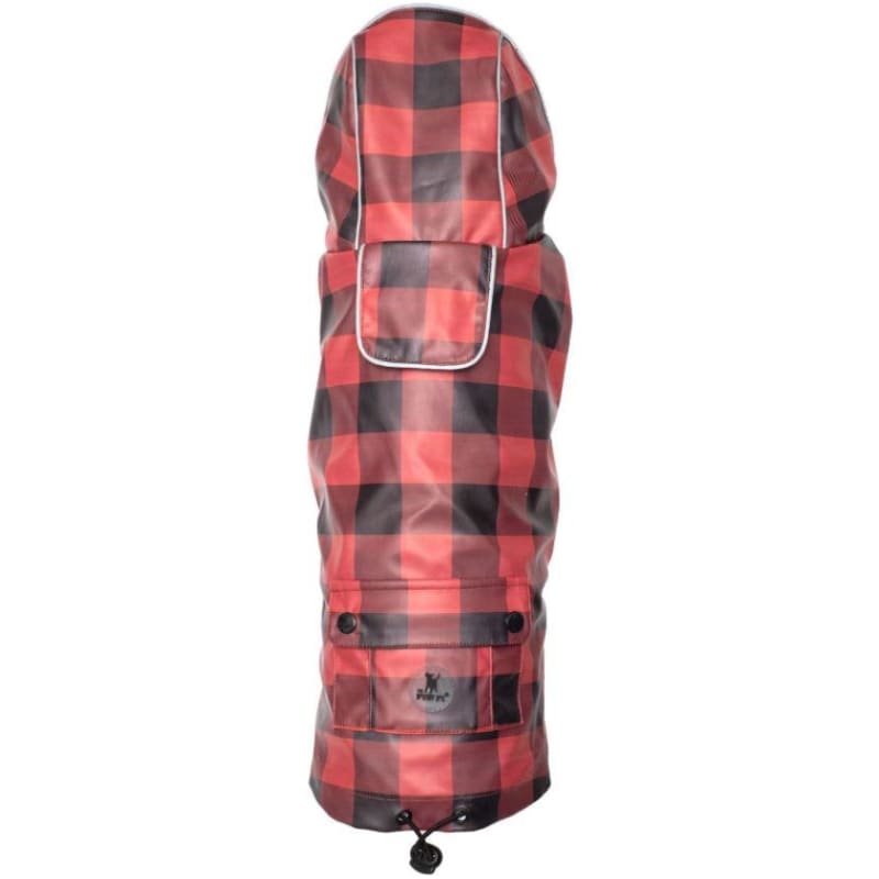 Red Checkered London Raincoat NEW ARRIVAL