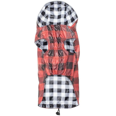 Red Checkered London Raincoat NEW ARRIVAL