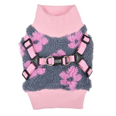 Pink Ren Dog Harness Sweater NEW ARRIVAL, PUPPIA