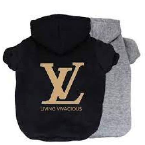 Living Vivacious Inspired Dog Hoodie MADE TO ORDER, MORE COLOR OPTIONS, NEW ARRIVAL