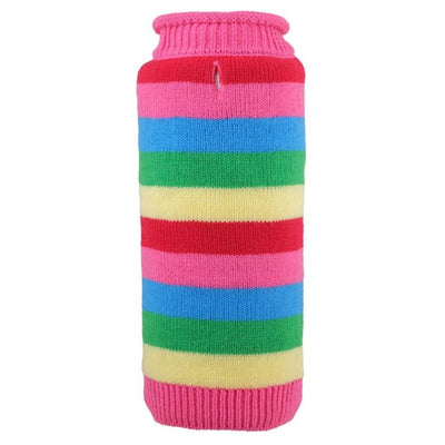 Dapper Stripe Roll Neck Dog Sweater clothes for small dogs, cute dog apparel, cute dog clothes, dog apparel, dog hoodies