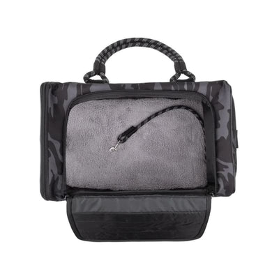Out-of-Office Pet Carrier Black Camo/Black NEW ARRIVAL
