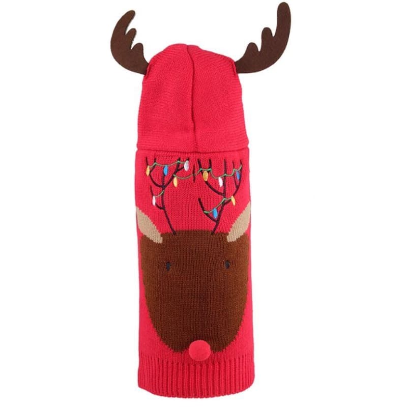 - Rudy Reindeer Dog Hoodie Sweater clothes for small dogs cute dog apparel cute dog clothes dog apparel dog hoodies