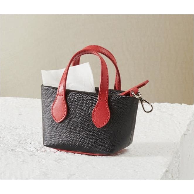 Ruby Red Genuine Italian Leather Clean Up Purse NEW ARRIVAL