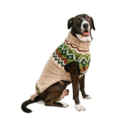 Ragg Wool Fairisle Dog Sweater clothes for small dogs, cute dog apparel, cute dog clothes, dog apparel, dog hoodies