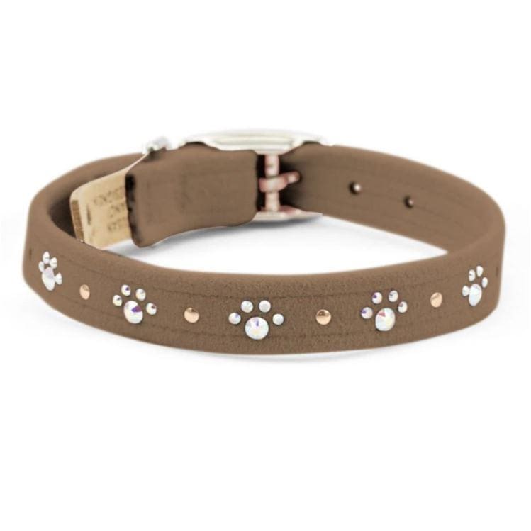 Crystal Paws Ultrasuede Collar MORE COLOR OPTIONS, NEW ARRIVAL