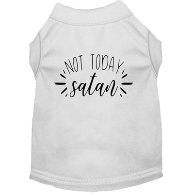 Not Today Satan Dog T-Shirt MIRAGE T-SHIRT, MORE COLOR OPTIONS, NEW ARRIVAL