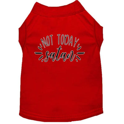 Not Today Satan Dog T-Shirt MIRAGE T-SHIRT, MORE COLOR OPTIONS, NEW ARRIVAL