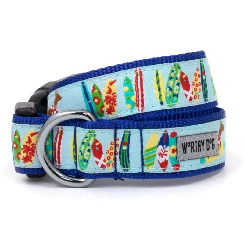 Surf’s Up Collar & Leash Collection Pet Collars & Harnesses bling dog collars, cute dog collar, dog collars, fun dog collars, leather dog 