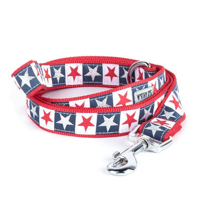 Stars and Stripes Collar & Leash Collection Pet Collars & Harnesses 4th of july, bling dog collars, cute dog collar, dog collars, fun dog 