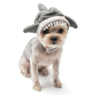 Furry Shark Dog Hat clothes for small dogs, cute dog apparel, cute dog clothes, dog apparel, DOG HATS