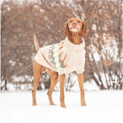 Sand Heritage Dog Sweater Dog Apparel NEW ARRIVAL