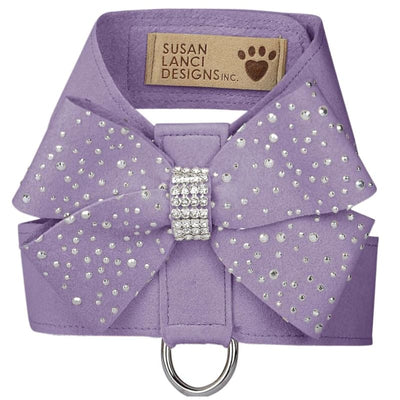 Stardust Nouveau Bow Ultrasuede Tinkie Harness Pet Collars & Harnesses MORE COLOR OPTIONS