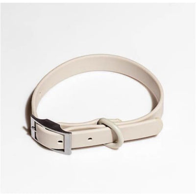 Soft Gray Flex-Poly Coated Waterproof Collar & Leash NEW ARRIVAL