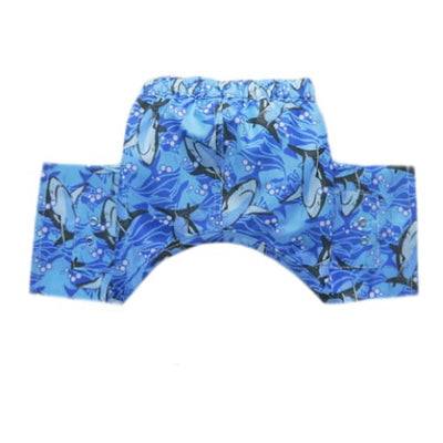 - Shark Attack Dog Swim Trunks bathing suit NEW ARRIVAL pooch outfitters