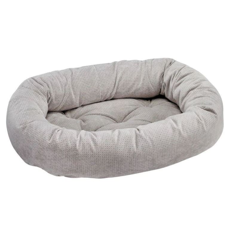 - Silver Treats Microvelvet Donut Dog Bed bagel beds for dogs bolster beds for dogs cute dog beds donut beds for dogs luxury dog beds