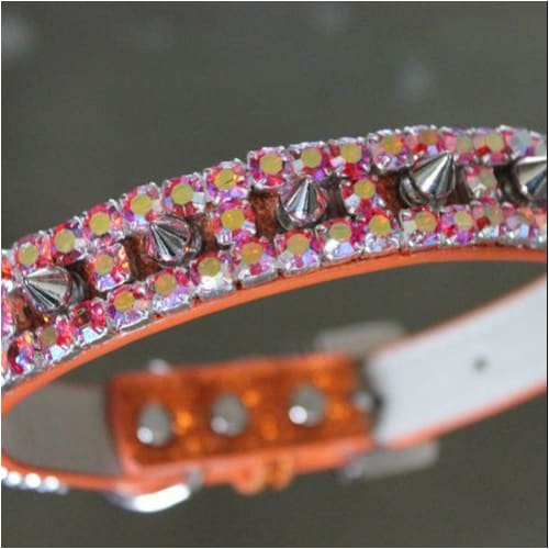 Smashing Pumpkins Inspired Heavy Metal Spiked Dog Collar - For Big Dogs NEW ARRIVAL