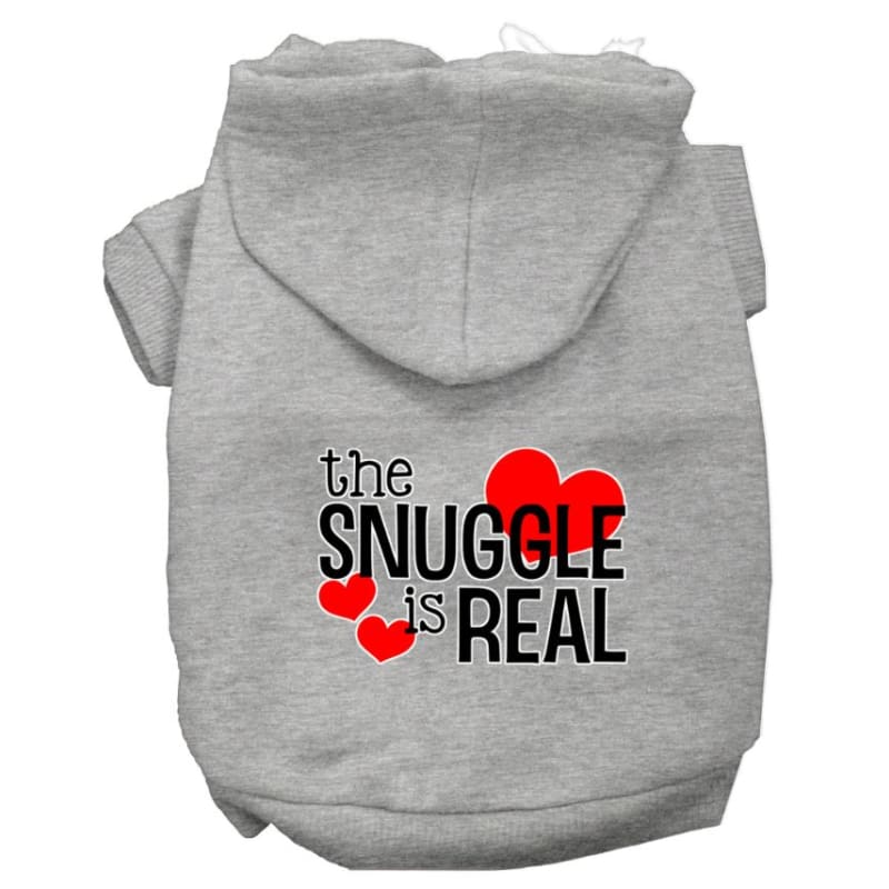 The Snuggle Is Real Dog Hoodie MORE COLOR OPTIONS