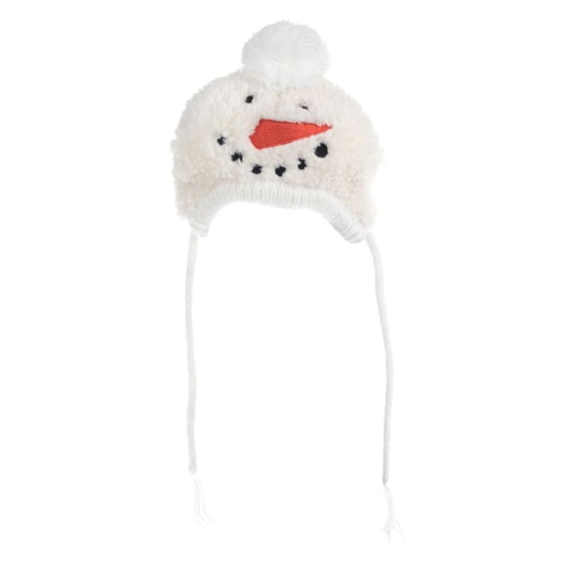 Snowman Dog Hat christmas apparel, christmas hat, clothes for small dogs, cute dog apparel, cute dog clothes