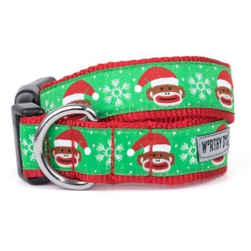 - Sock Monkey Dog Collar & Leash Collection bling dog collars cute dog collar dog collars fun dog collars leather dog collars