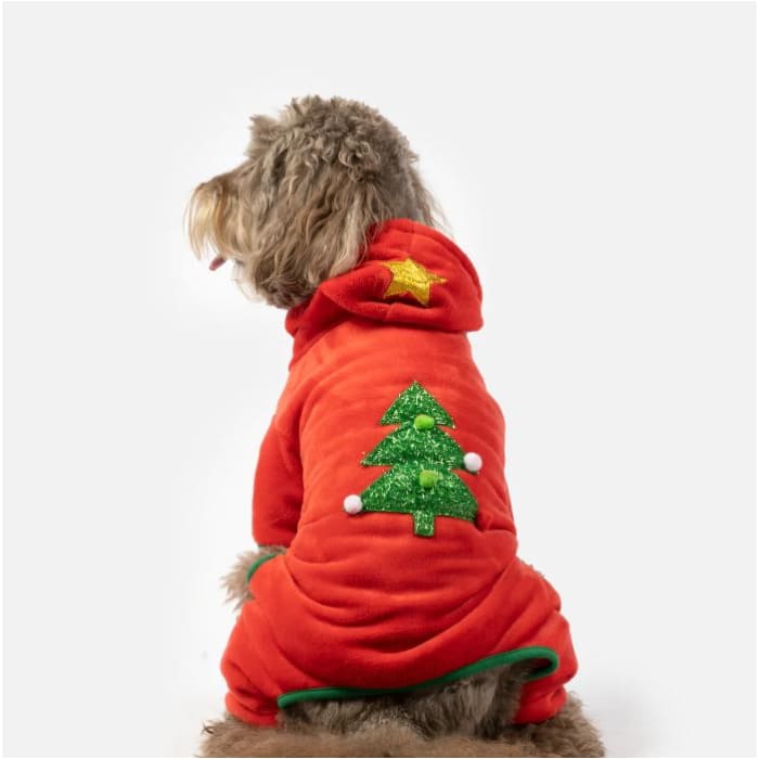 Christmas Tree Dog Pajamas Dog Apparel NEW ARRIVAL