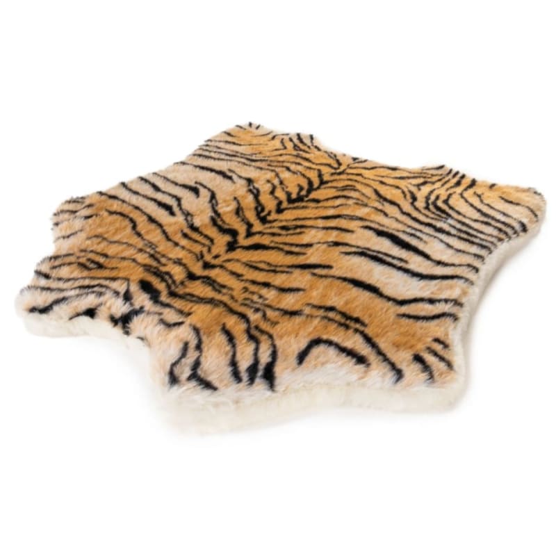 PupRug™ Faux Tiger Print Memory Foam Dog Bed NEW ARRIVAL