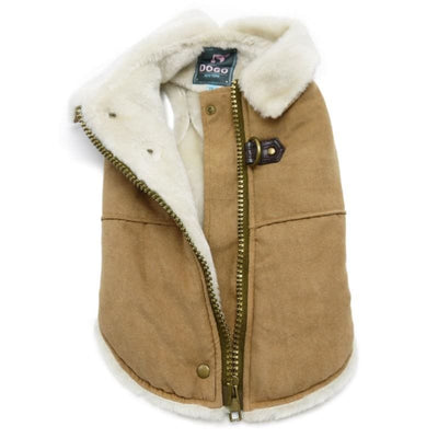 - Furry Runner Tan Dog Coat clothes for small dogs COATS cute dog apparel cute dog clothes dog apparel