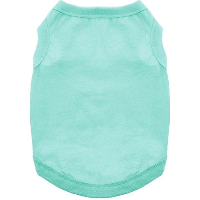 - 100% Cotton Dog Tank Top in Teal