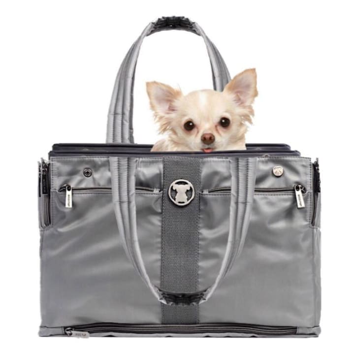 Timeless Gray Dog Carrier Tote NEW ARRIVAL