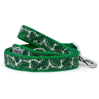 Tropical Leaves Collar & Leash Collection bling dog collars, cute dog collar, dog collars, fun dog collars, leather dog collars