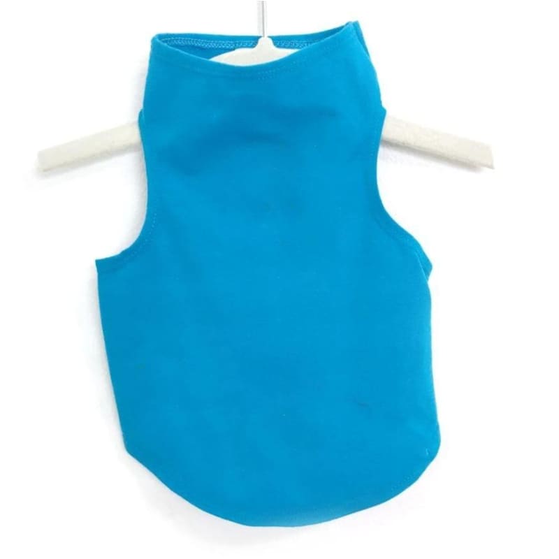 Blue Motorcycle Dog Tank Top clothes for small dogs, cute dog apparel, cute dog clothes, dog apparel, dog sweaters