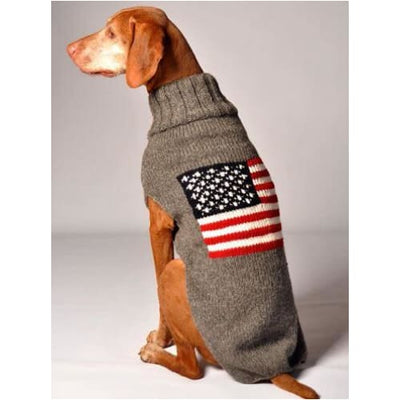 USA Hand-Knit Wool Dog Sweater clothes for small dogs, cute dog apparel, cute dog clothes, dog apparel, dog hoodies