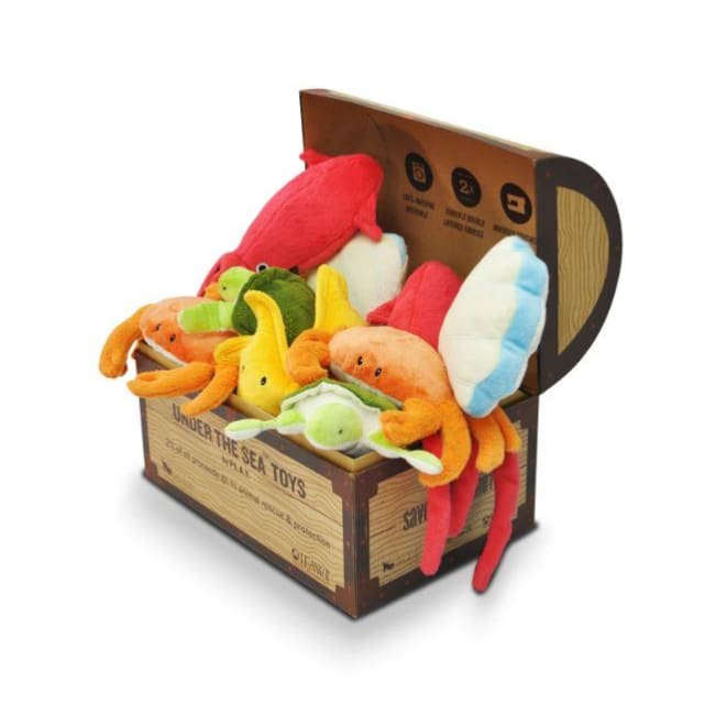 - Under The Sea Plush Dog Toy Collection NEW ARRIVAL