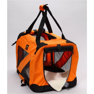Vista-View Collapsible Travel Folding Pet Crate in Orange NEW ARRIVAL