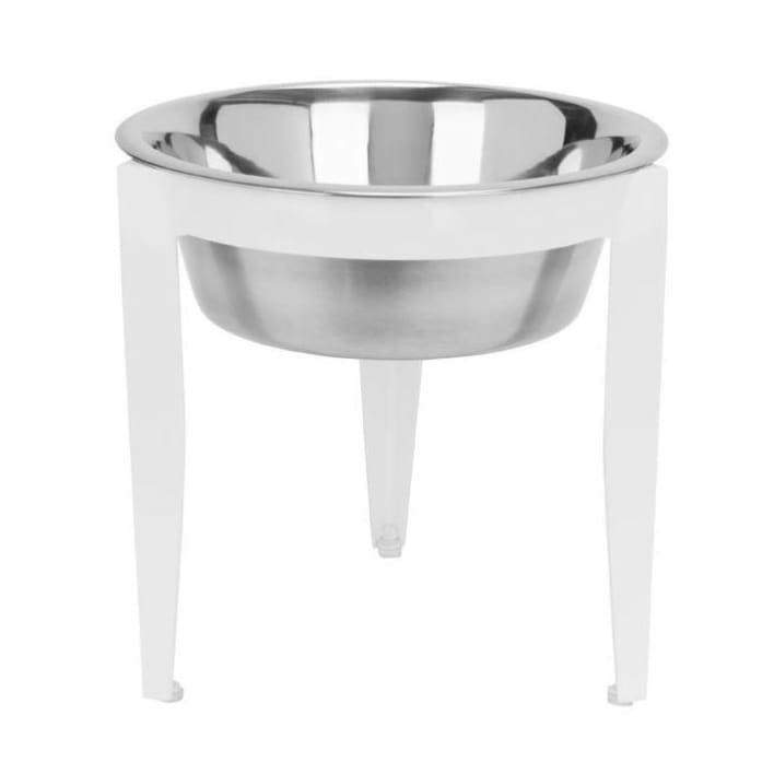 - Vision Indoor Outdoor Single Diner Raised Dog Feeder White NEW ARRIVAL
