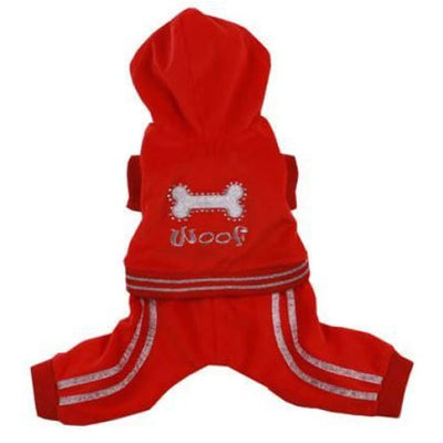 Woof Jumper Lounge Tracksuit clothes for small dogs, cute dog apparel, cute dog clothes, dog apparel, dog jumpsuits