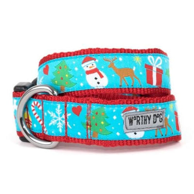 Winter Wonderland Dog Collar & Leash Collection Pet Collars & Harnesses bling dog collars, cute dog collar, dog collars, fun dog collars, 