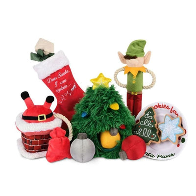 Merry Woofmas Plush Dog Toy Collection