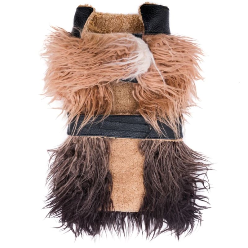 Wildest One Mink Faux Fur & Genuine Leather Vest MADE TO ORDER, NEW ARRIVAL