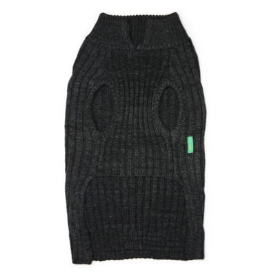 - Puppypawer Basic Black Dog Turtleneck Sweater