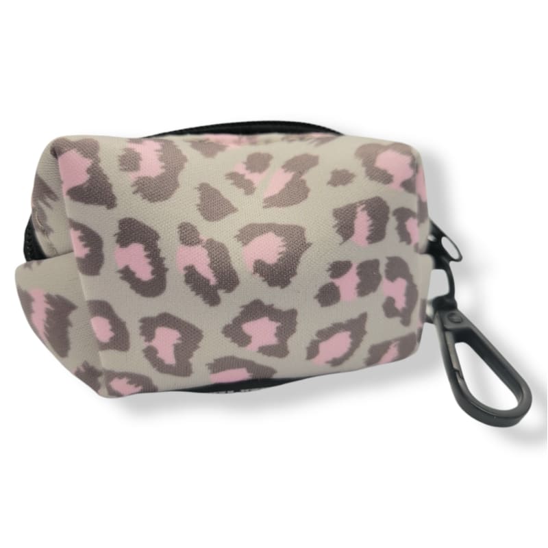 Gray & Pink Leopard Print Dog Collar & Leash NEW ARRIVAL