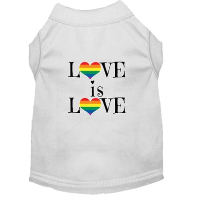 Love Is Love Dog T-Shirt MIRAGE T-SHIRT, MORE COLOR OPTIONS
